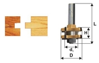 Фреза пазо-шиповая Makita 41х6.35.4х12х38х9.5х2Т D-12027, арт. 170986