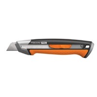 Нож строительный с выдвижным, сменным лезвием18мм CarbonMax Fiskars 1027227