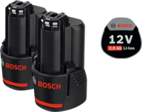 Аккумуляторный блок Bosch 2 x GBA 12V 2.0Ah Professional (арт. 1600Z00040)