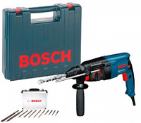 Перфоратор GBH 2-26 DRE Professional + SDS Plus Set (11 шт) BOSCH, 0615990L43