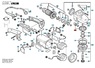 1619P02776 Комплект зубчатых колес для Bosch GWS и PWS