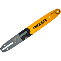 Шина для цепной пилы Rezer 351 L 9А 3/8" 35 см (аналог OR.-144MLEA041; BOSCH - 3/8", 1,1мм, 52зв.) 03.016.00034