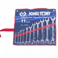 Набор комбинированных ключей (1/4"-15/16", 11 предметов) KING TONY 1211SR