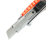 Нож строительный PATRIOT CKP-183, с выдвижным сегментированным лезвием, автофиксатор, двухкомпонентный алюминиевый корпус, 18мм, арт. 350004414