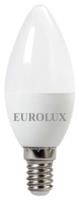 Лампа светодиодная EUROLUX LL-E-C37-5W-230-2,7K-E14