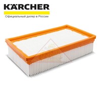 Плоский складчатый фильтр для пылесосов серии NT Karcher 6.904-360.0