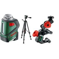 Линейный лазерный нивелир Bosch PLL 360 + TT 150 + MM 2, 0603663006