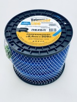 Леска PROFESSIONAL (2.4 мм; 309 м; семиугольник) Rezer (03.007.00085)