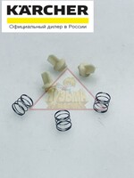 Ось напорного клапана с пружиной для моек Karcher K2-K3 (9.755-274.0)