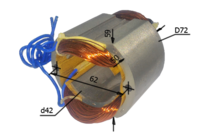 Статор для циркулярной пилы ИНТЕРС ДП-1200