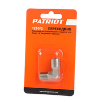 Переходник PATRIOT 1250/2 (уголок 1/4" FM)  арт. 830900000