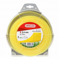 Леска для триммера Yellow 2.4mm x 75m OREGON 69-414Y