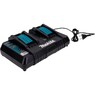 Набор Makita: аккумулятор BL1850B 2 шт.+ зарядное устройство DC18RD (18V 2×5.0Ач), арт. 191L75-3