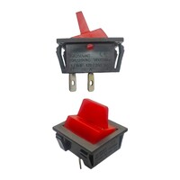 Выключатель HX-009, 10A/250V, 2 контакта вкл-выкл для двигателя генератора, 30,5х34,5мм, арт. 0101-21