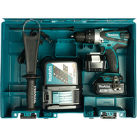 Аккумуляторная дрель-шуруповерт Makita DHP458RFE (арт. 179152)