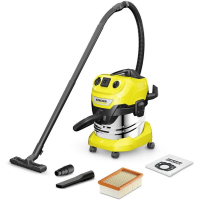 Строительный пылесос Karcher WD 4 P S V-20/5/22 желтый/черный (1.628-290.0)