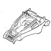 Корпус для газонокосилки Bosch ROTAK (арт. F016L65989)