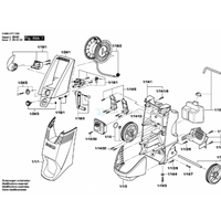 Комплект деталей для мойки высокого давления Bosch AQUATAK 160 PRO X (арт. F016F03585)