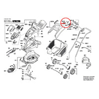 Кабельный зажим для газонокосилки Bosch (арт. F016T49630)