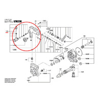 Головка управления для мойки высокого давления Bosch AQUATAK 150 PRO (арт. F016F03430)