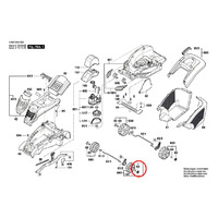 Закрывающая крышка для газонокосилки Bosch Rotak (арт. F016L68116)