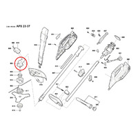 Корпус редуктора для триммера Bosch AFS 23-37 (арт. F016F04547)