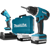 АККУМУЛЯТОРНАЯ ДРЕЛЬ-ШУРУПОВЕРТ MAKITA DF347DWLE,185932