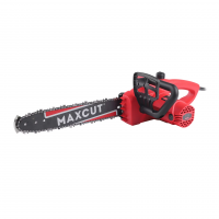 Пила цепная электрическая MAXCUT MCE 153 (1.5 кВт, шина 14"/35 см, поперечный двигатель, без инерц. тормоза цепи, защита от обратного удара), арт. 220300153