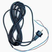 Сетевой кабель с вилкой для пылесосов сухой и влажной уборки Karcher K 2501, K 2601 (6.959-243.0)