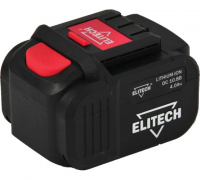 Аккумулятор (10.8 В; 4 А*ч; Li-Ion) Elitech 1820.042500 арт 188826