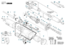 3605108224 Корпус мотора Bosch для GGS 28 C, GGS 28 CE, GGS 28 LC, GGS 28 LCE