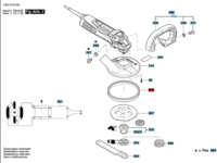 3607031874 Щетка Bosch для GBR 15 CA