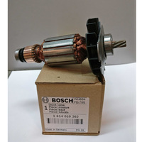 Ротор (Якорь) BOSCH для GBH 2-28 DV (L-137 мм, D-35 мм, 7 зубов, наклон влево), 1614010262